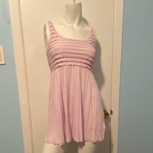 Pink Babydoll Dress - Picture 1 of 3